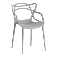 Стул Cat Chair (mod. 028) пластик, 54,5*56*84см, серый, 024