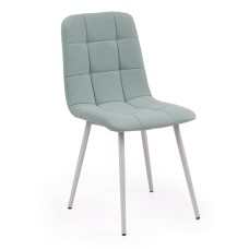Стул CHILLY MAX Велюр/металл , 45 х 54 х 90 см , бирюзовый 20/белый