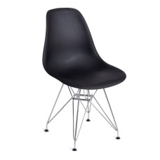 Стул CINDY IRON CHAIR (EAMES) (mod. 002) / 1 шт. в упаковке металл, пластик, 51x46x82,5, черный