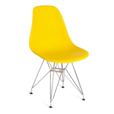 Стул CINDY IRON CHAIR (EAMES) (mod. 002) / 1 шт. в упаковке металл, пластик, 51x46x82,5, желтый