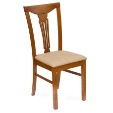 Стул - Гермес/ Hermes / 1 шт. в упаковке дерево гевея, 43х49х94см, Espresso, ткань песочная (Jaffy 104-58)