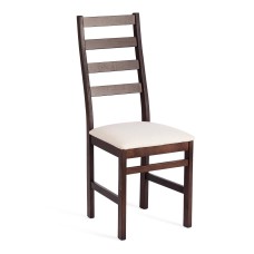 Стул ROSARIO Многослойная фанера, 39 х 39 х 99 см, Cappuchino, ткань бежевая (81/10)