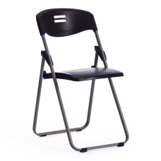 Стул складной FOLDER CHAIR 2 (mod. 222) / 1 шт. в упаковке каркас: металл, сиденье/спинка: пластик,, 47 х 46 х 81 см, Black (черный)