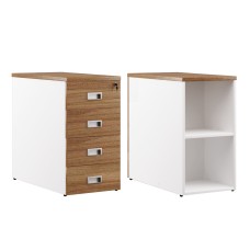 Тумба приставная 4 ящика 42x80x75