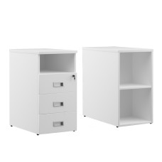 Тумба приставная 3 ящика 42x80x75 Тумба приставная 3 ящика 42x80x75