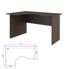 Стол эргономичный 140x90x75